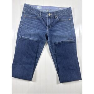 Gap 1969 Real Straight Leg Womens Jeans Denim Classic Size 29 8 100% Cotton